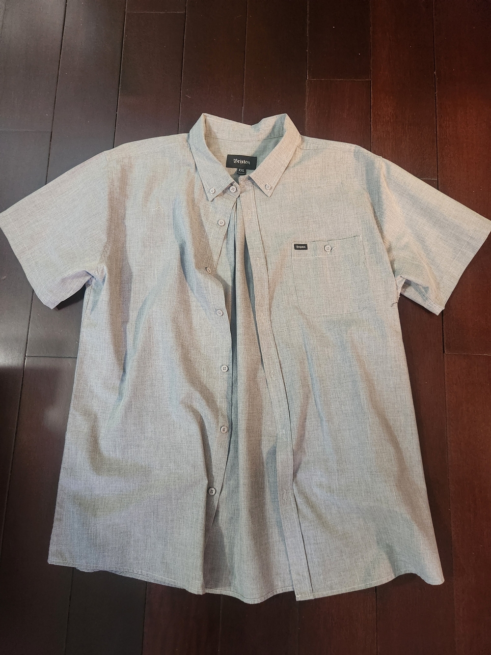 Brixton Short Sleeve Button Dpwn